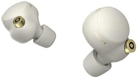 Sony WF-1000XM4 Noise Canceling Truly Wireless Earbud Headphones -silver