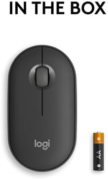 Logitech Pebble Mouse 2 M350s Slim Bluetooth Wireless Mouse
