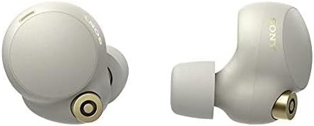 Sony WF-1000XM4 Noise Canceling Truly Wireless Earbud Headphones -silver