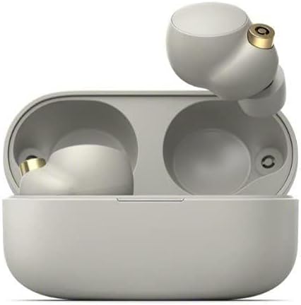 Sony WF-1000XM4 Noise Canceling Truly Wireless Earbud Headphones -silver