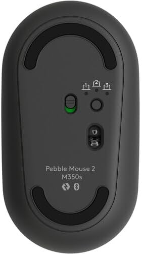 Logitech Pebble Mouse 2 M350s Slim Bluetooth Wireless Mouse
