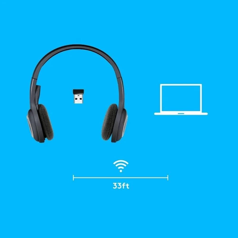 Logitech Over-The-Head Wireless Headset H600
