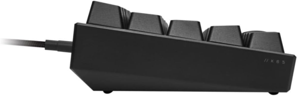 Corsair K65 RGB Mini 60% Mechanical Gaming Keyboard - Cherry MX Speed - Black