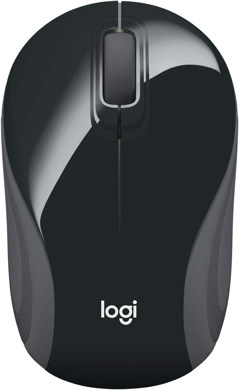 Logitech Wireless Mini Mouse M187, Pocket Sized Portable Mouse for Laptops