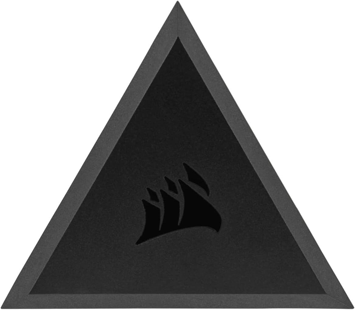 Corsair iCUE LC100 Case Accent Lighting Panels - Mini Triangle - 9X Tile Starter Kit