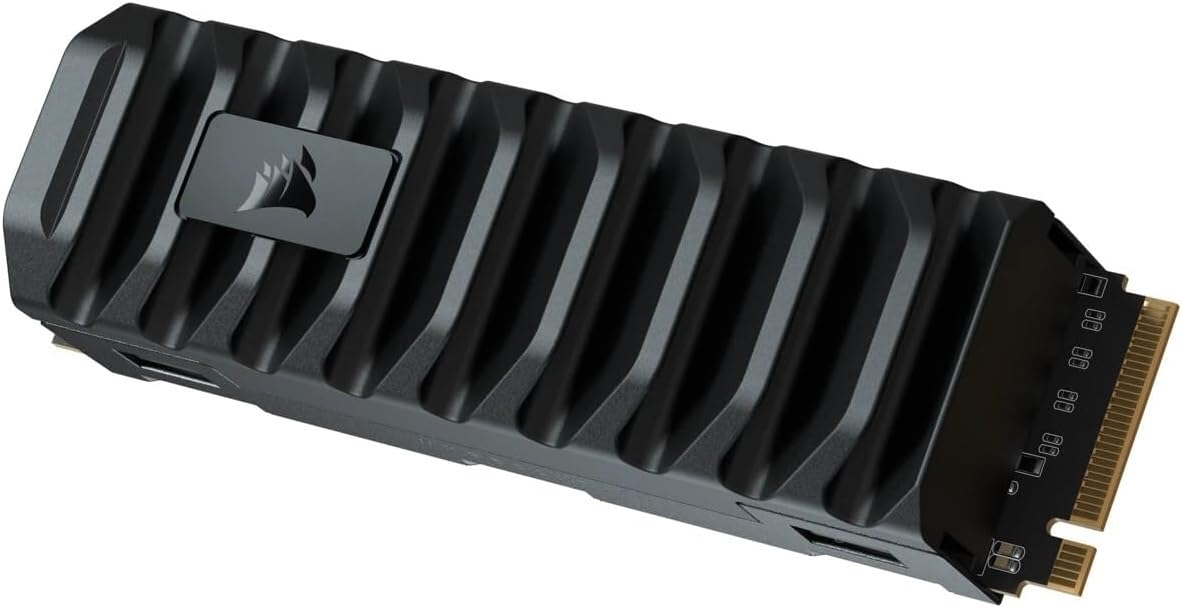 CORSAIR MP600 PRO XT 1TB Gen4 PCIe x4 NVMe M.2 SSD – High-Density TLC NAND – Aluminum Heatspreader – M.2 2280 Form-Factor