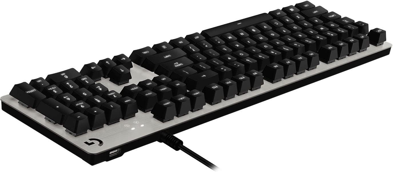 Logitech - G413 Mechanical Gaming Keyboard - Silver