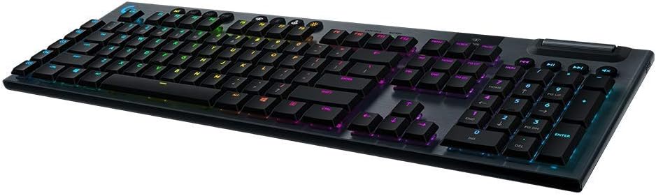 Logitech G915 Wireless Mechanical Gaming Keyboard -Tactile, Black