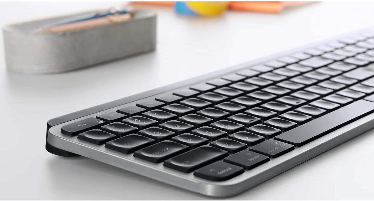 Logitech MX Keys Advanced Illuminated Wireless Keyboard for Mac - Bluetooth/USB