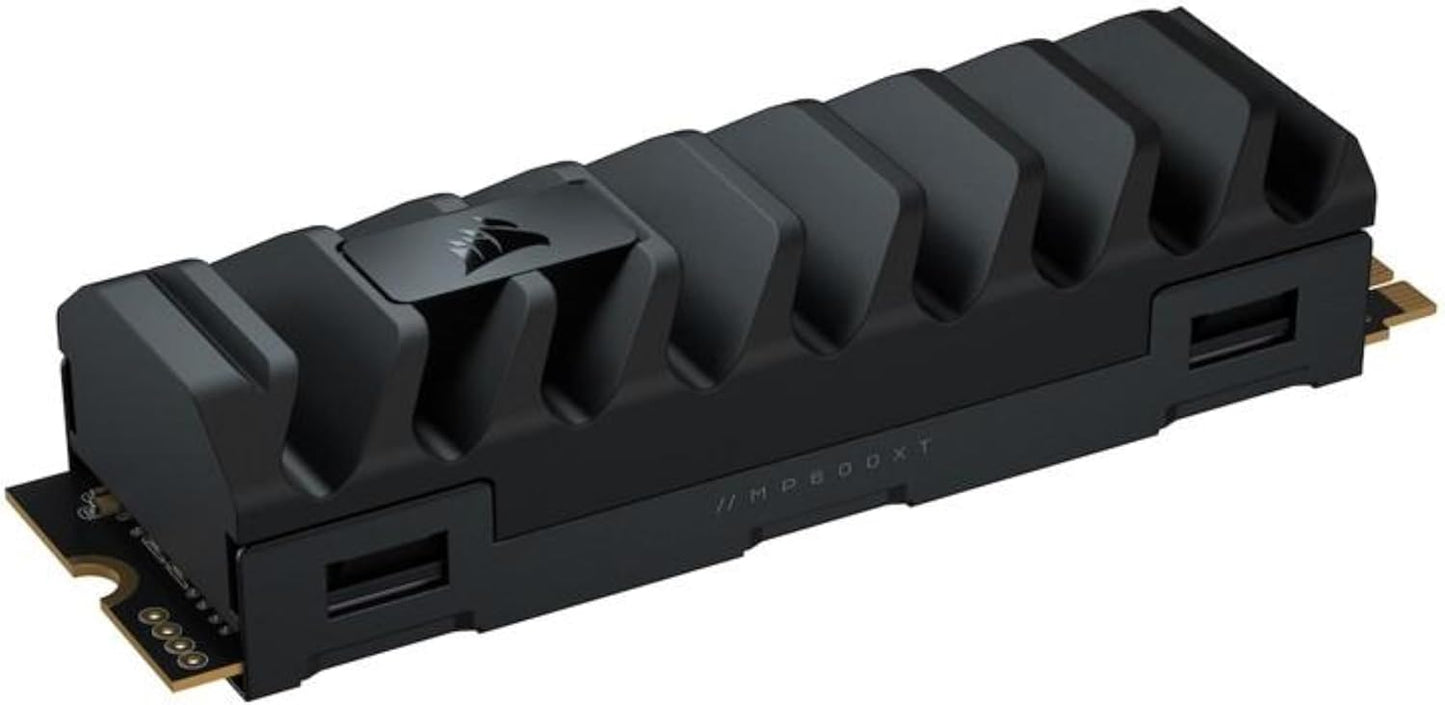 CORSAIR MP600 PRO XT Gen4 PCIe x4 NVMe M.2 SSD – High-Density TLC NAND – Aluminum Heatspreader – M.2 2280 Form-Factor