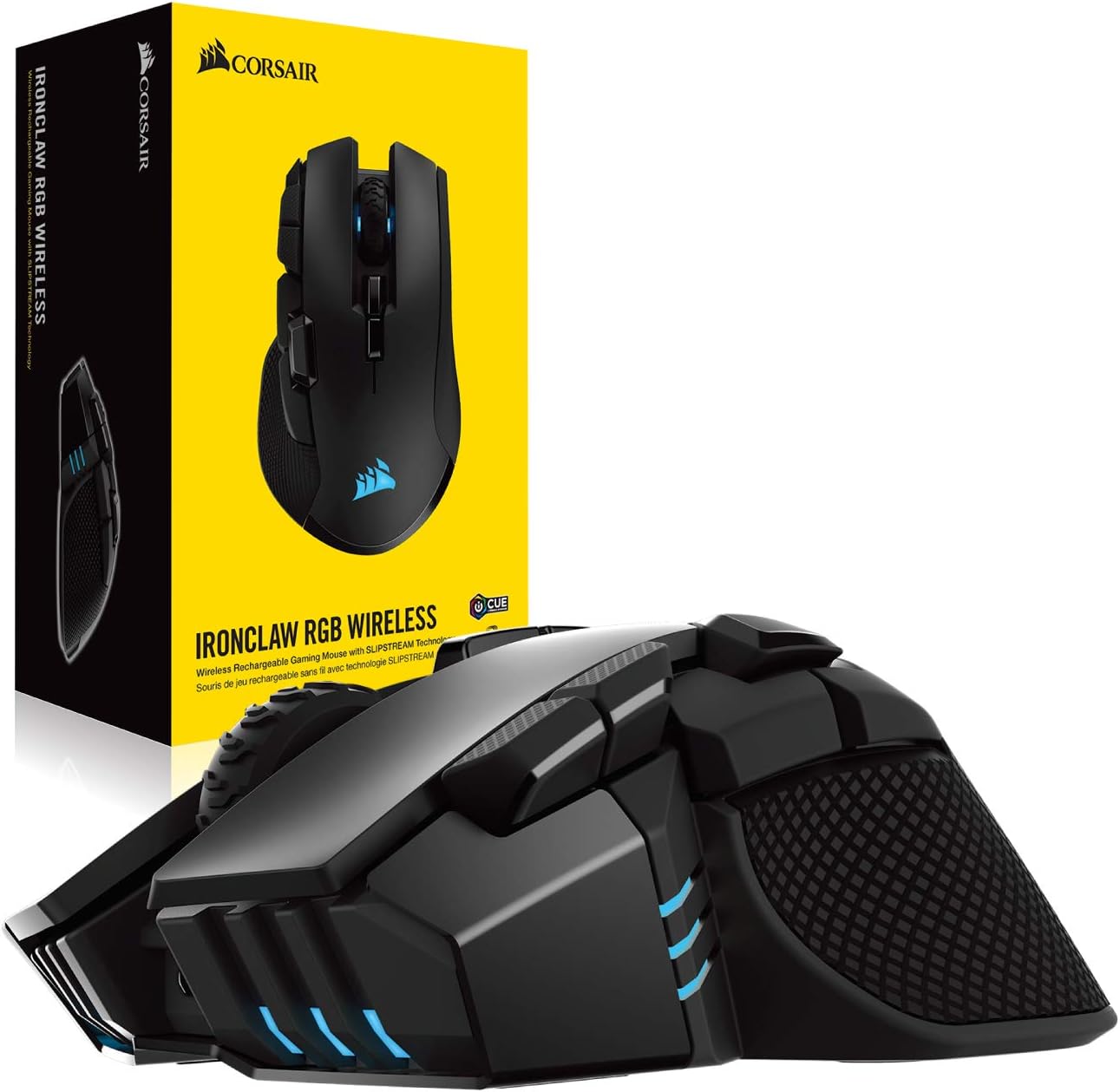 CORSAIR IRONCLAW Wireless RGB - FPS and MOBA Gaming Mouse