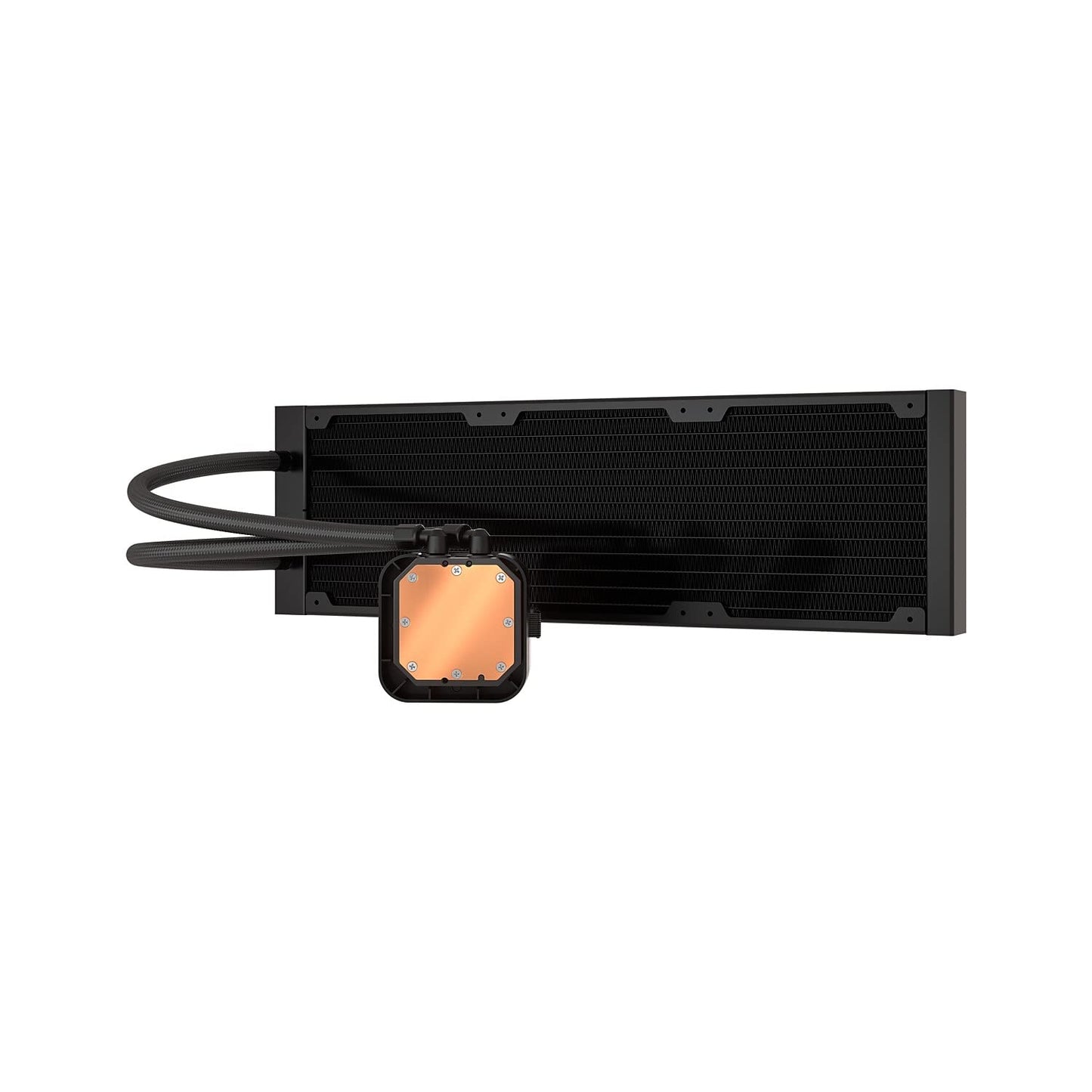 CORSAIR iCUE H150i ELITE LCD Display Liquid CPU Cooler-Custom IPS LCD Screen-48 Dynamic RGB LEDs-120mm Fans-360mm Radiator-COMMANDER CORE Smart Lighting Controller