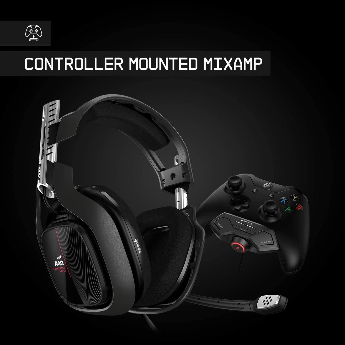 Astro Gaming A40 TR Wired Headset Audio V2 + MixAmp M80 Audio V2 for-Xbox, PC & Mac