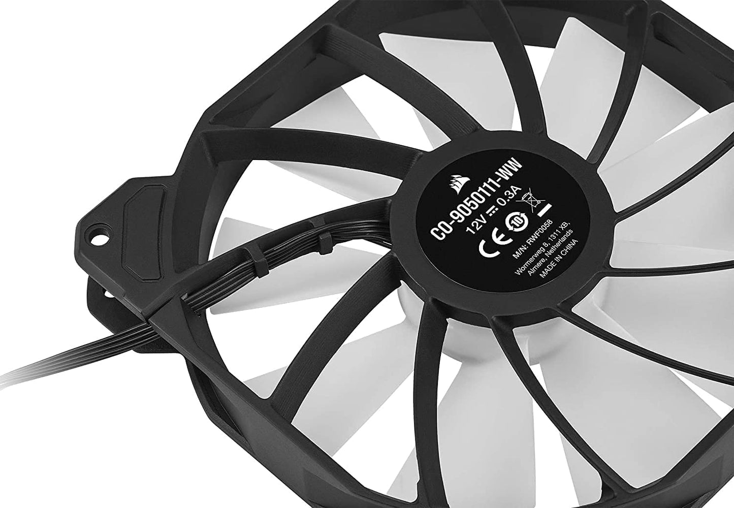 CORSAIR iCUE SP140 RGB Elite Performance 140mm PWM Dual Fan Kit- Black