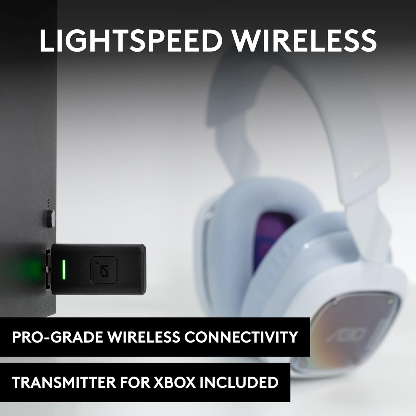 Logitech G Astro A30 LIGHTSPEED Wireless Gaming Headset- White