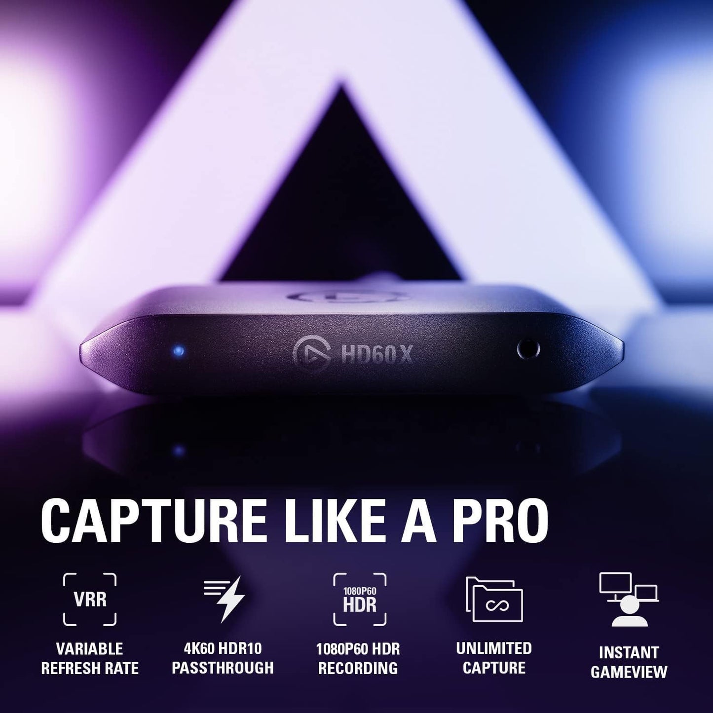 Elgato HD60 X 1080p60 HDR10 External Capture Card