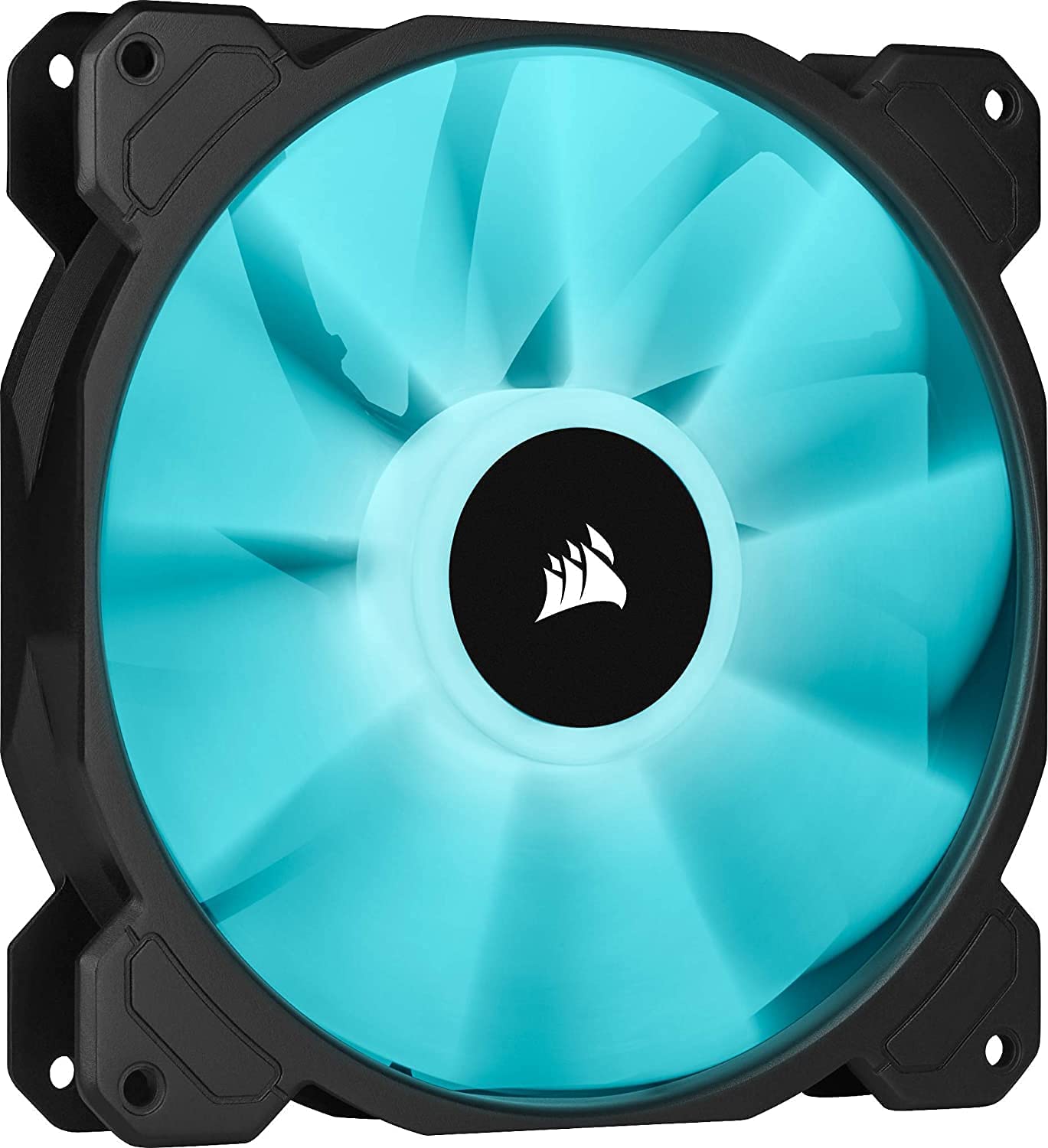 CORSAIR iCUE SP140 RGB Elite Performance 140mm PWM Dual Fan Kit- Black