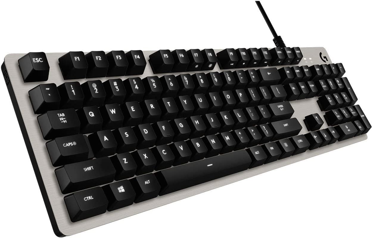 Logitech - G413 Mechanical Gaming Keyboard - Silver