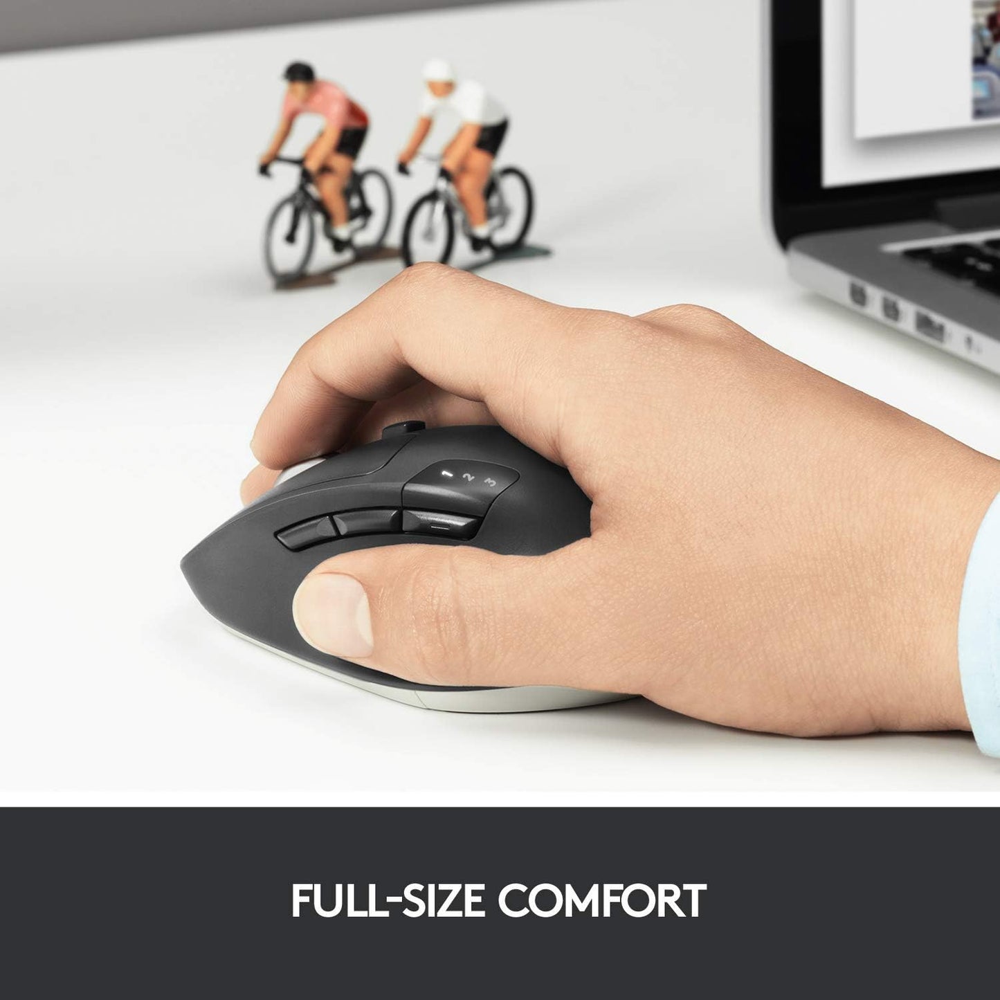 Logitech M720 Wireless Triathlon Mouse Black