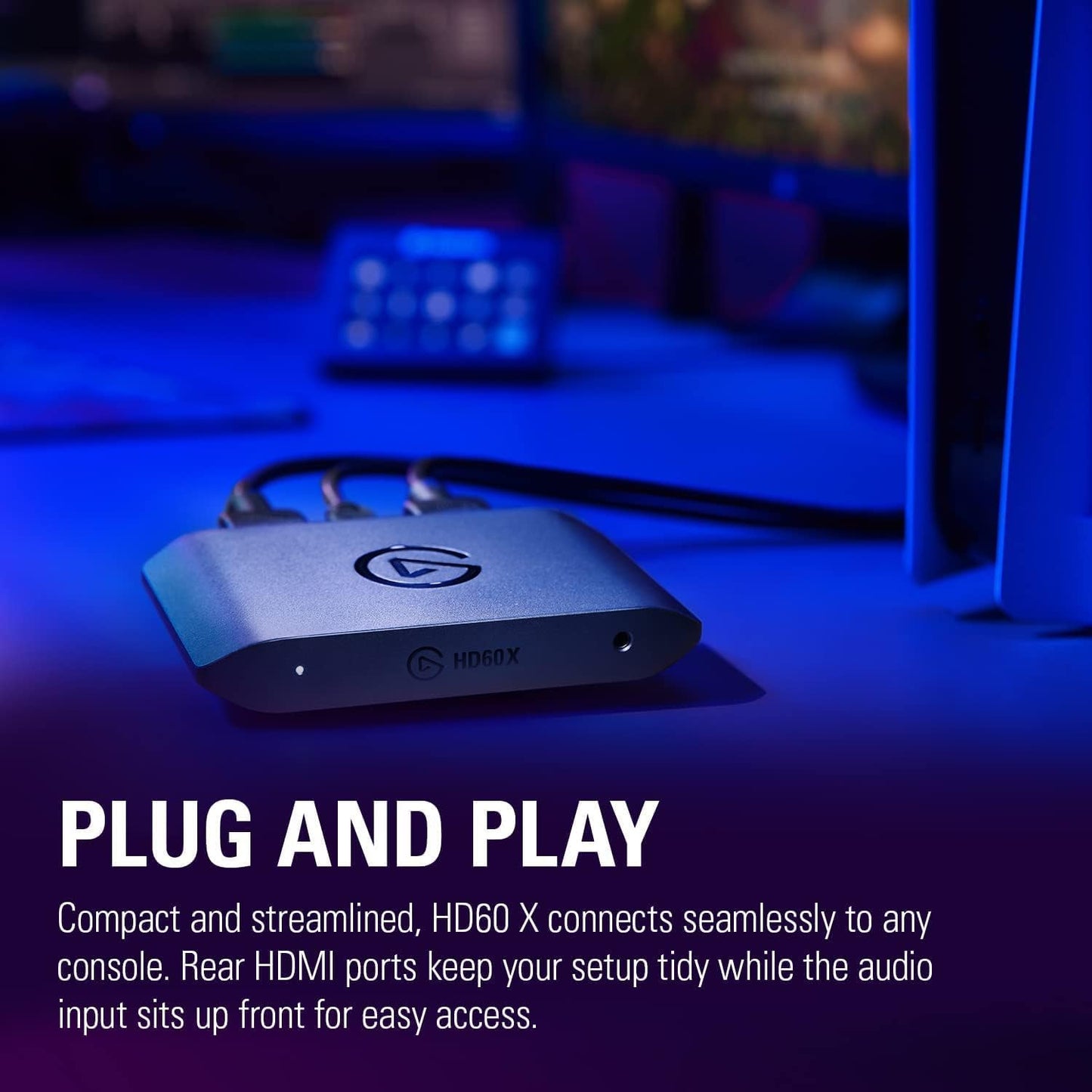 Elgato HD60 X 1080p60 HDR10 External Capture Card