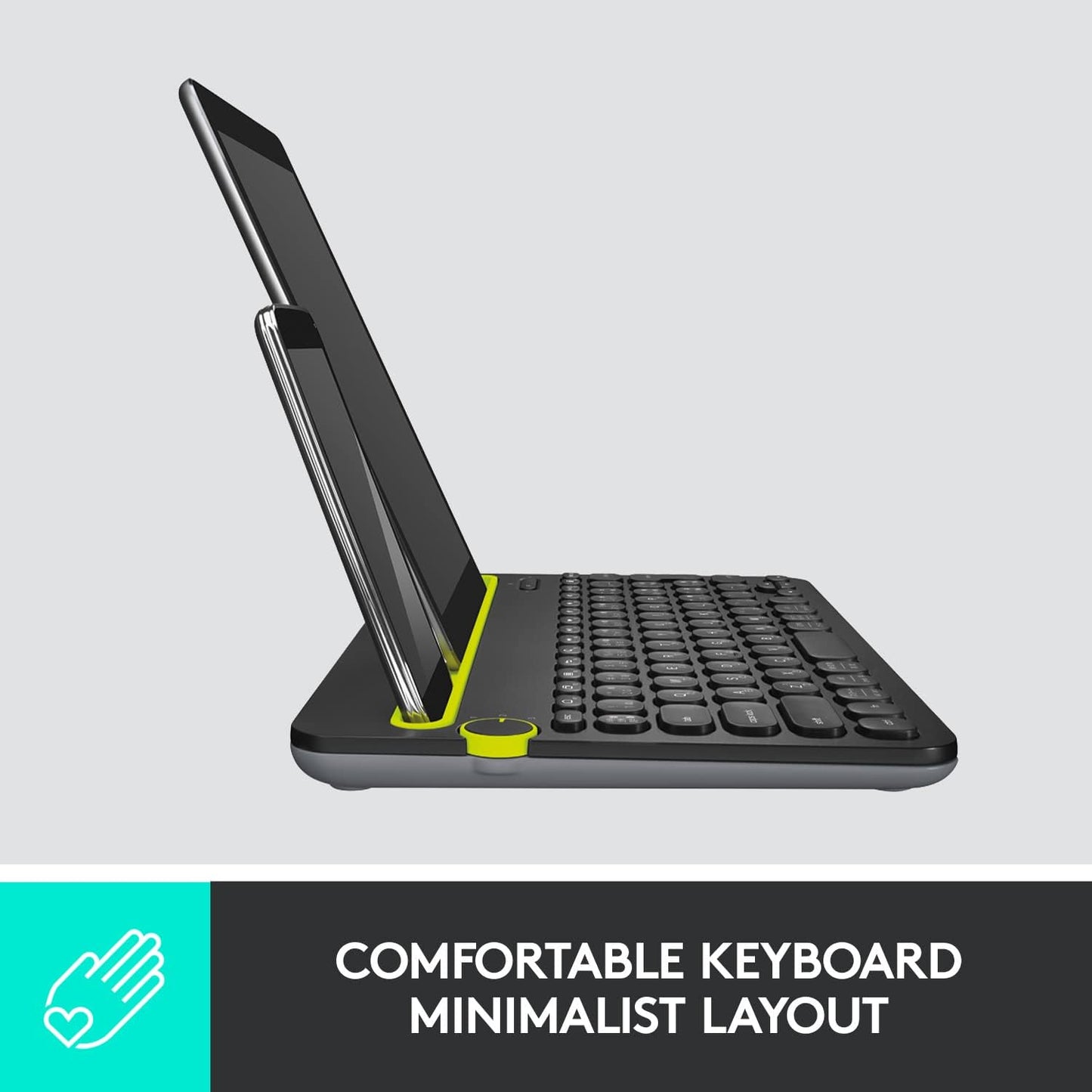 Logitech Bluetooth Multi-Device Keyboard K480 Black
