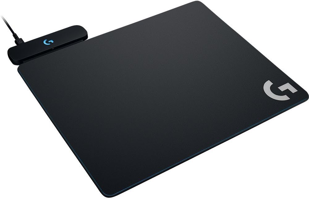 Logitech G Powerplay Wireless Charging System Cloth or Hard Gaming Mouse Pad