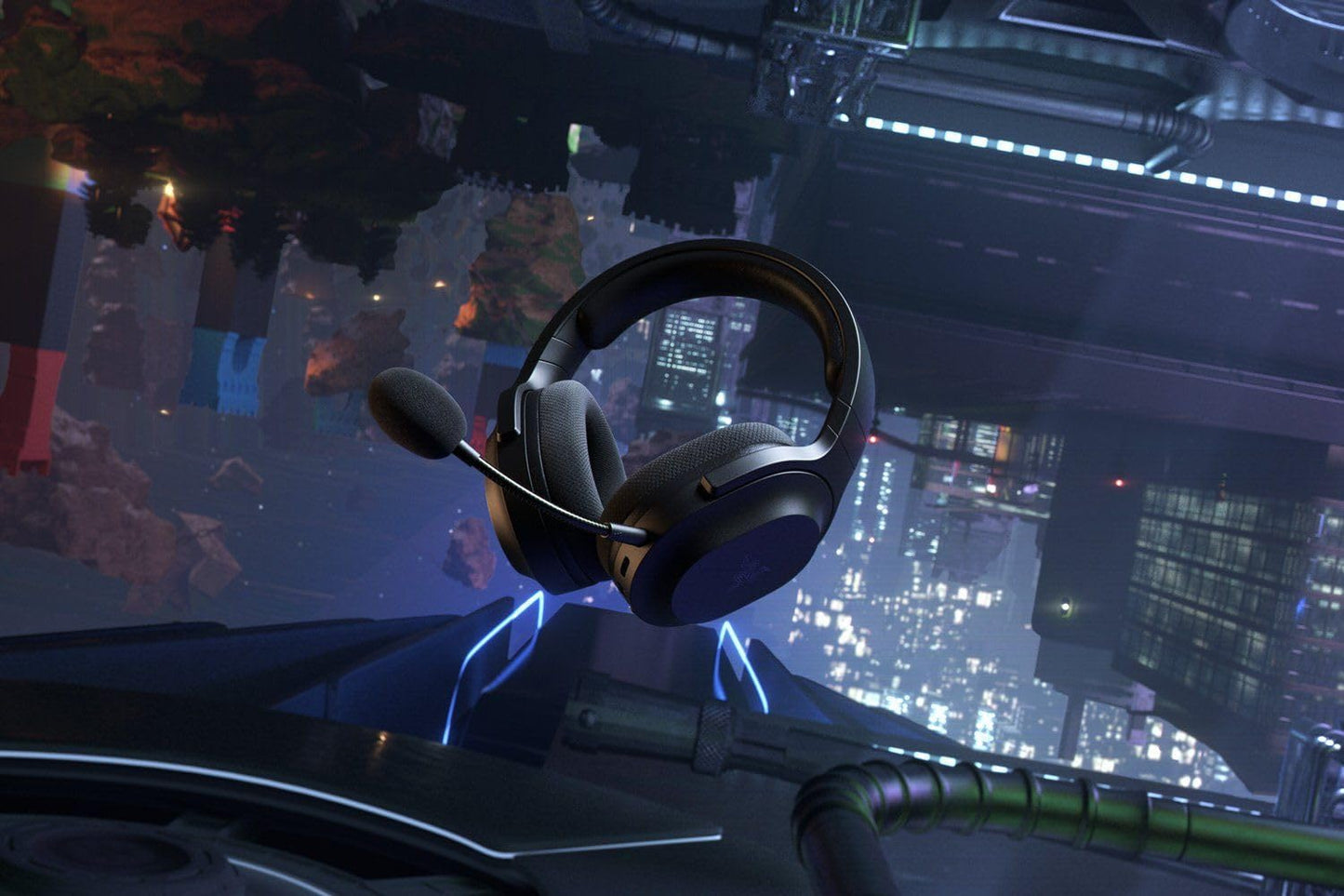 Razer Barracuda X Wireless Multi-Platform Gaming and Mobile Over Ear Headset with Breathable Memory Foam Cushions