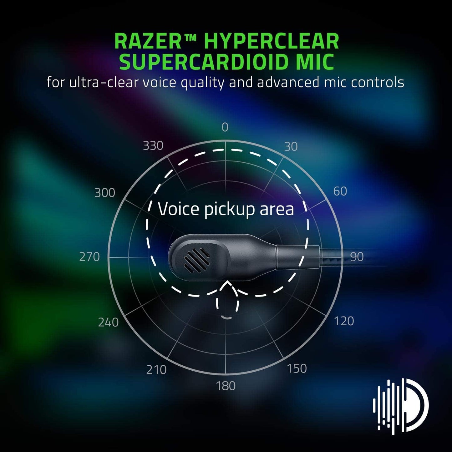 Razer Blackshark V2 Pro Over-Ear Wireless Gaming Headset with Detachable Mic, Black