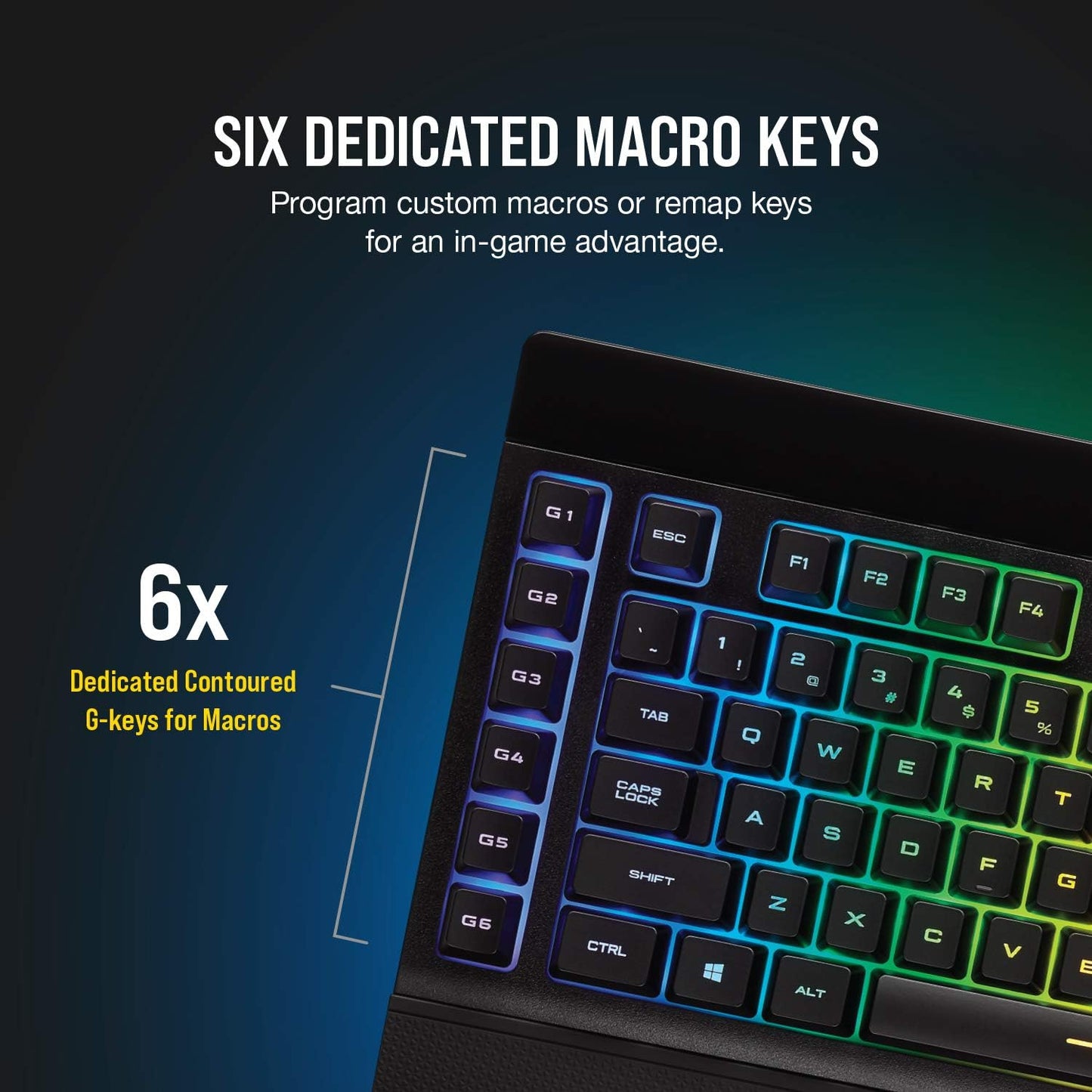 CORSAIR K57 RGB Wireless Gaming Keyboard in Black