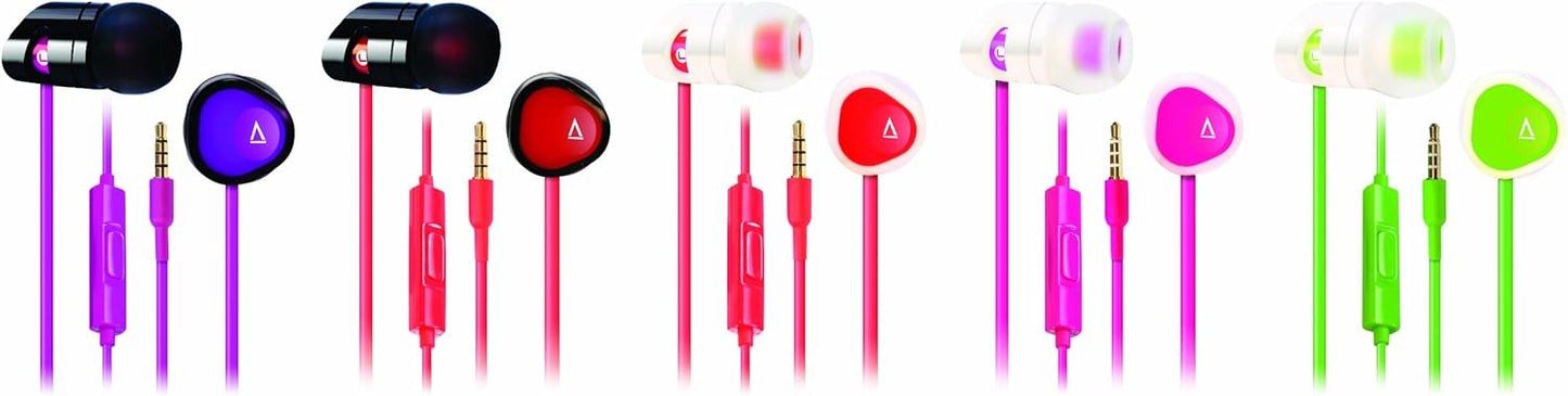 Creative MA-200 In-Ear Headphones (Black/Purple)
