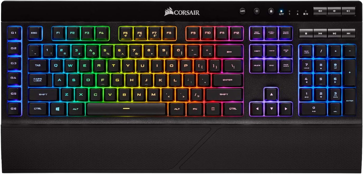 CORSAIR K57 RGB Wireless Gaming Keyboard in Black