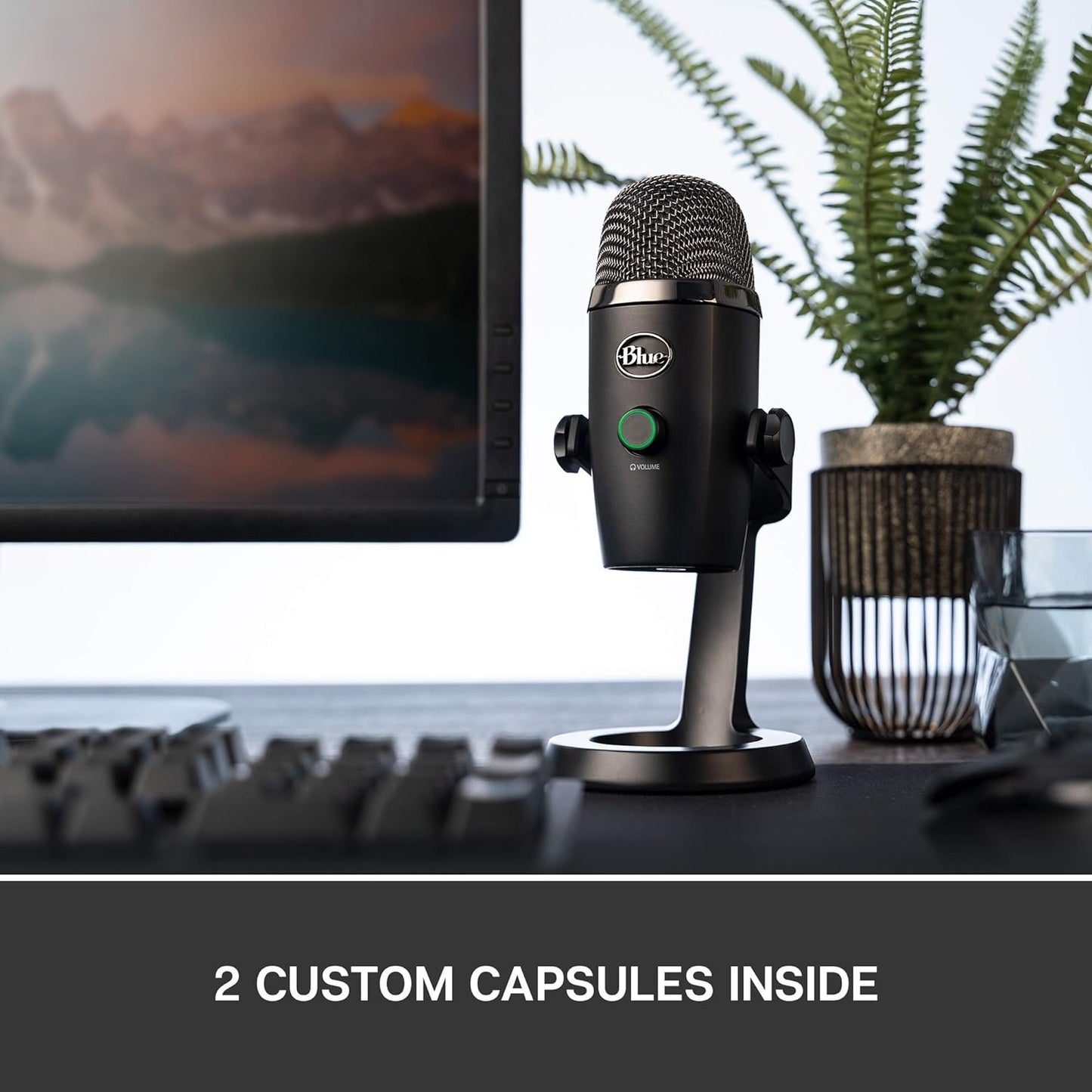 Blue Yeti Nano Premium USB Mic for Recording and Streaming - Blackout