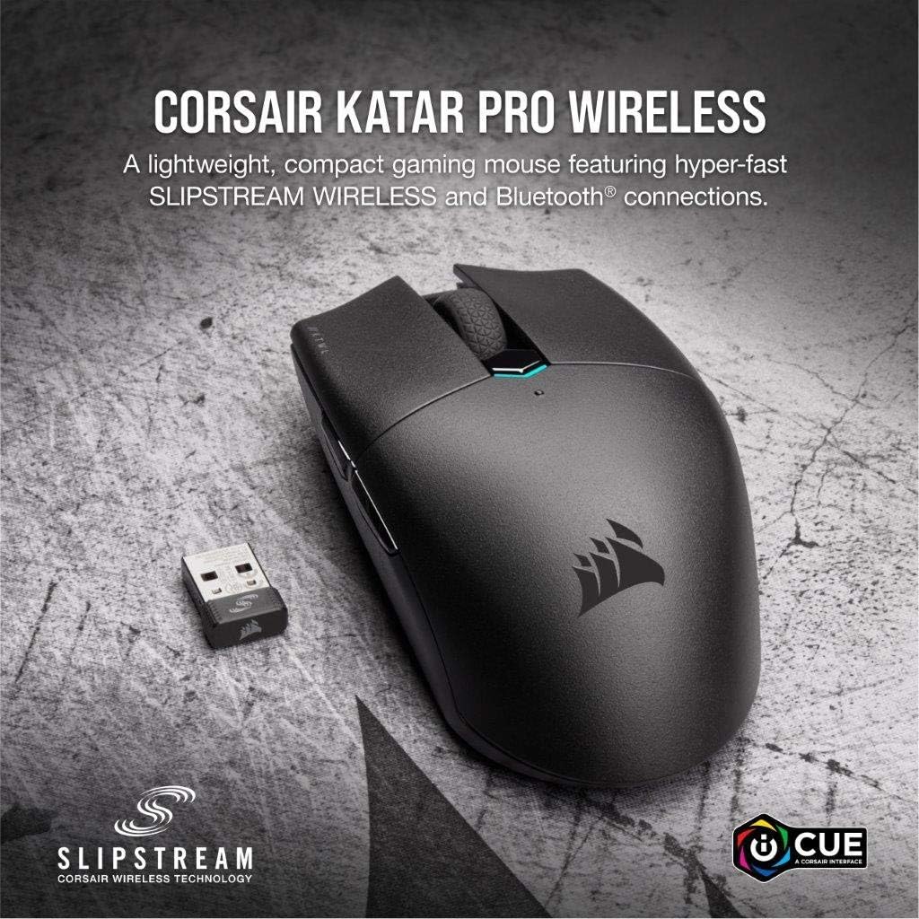 Corsair Katar Pro Wireless Gaming Mouse- Black