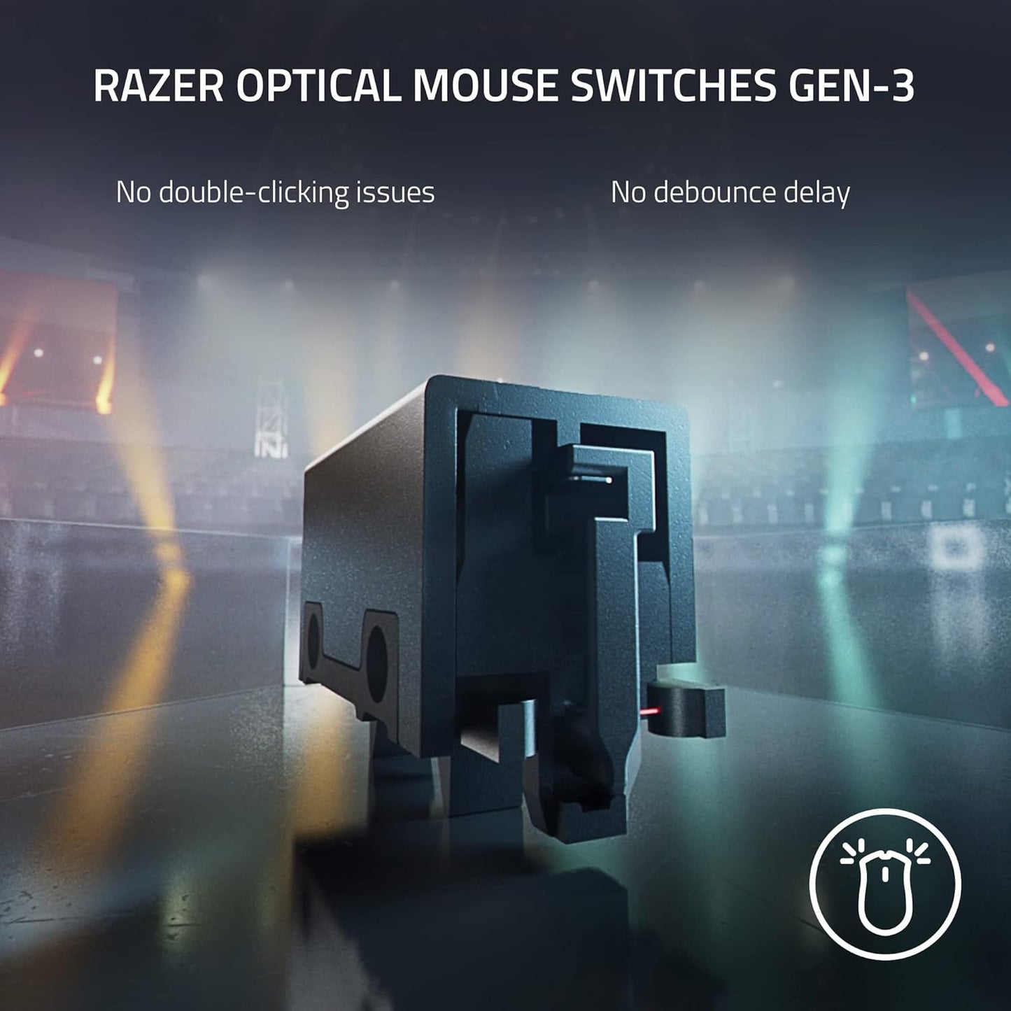 Razer DeathAdder V3 Pro Gaming Mouse- White
