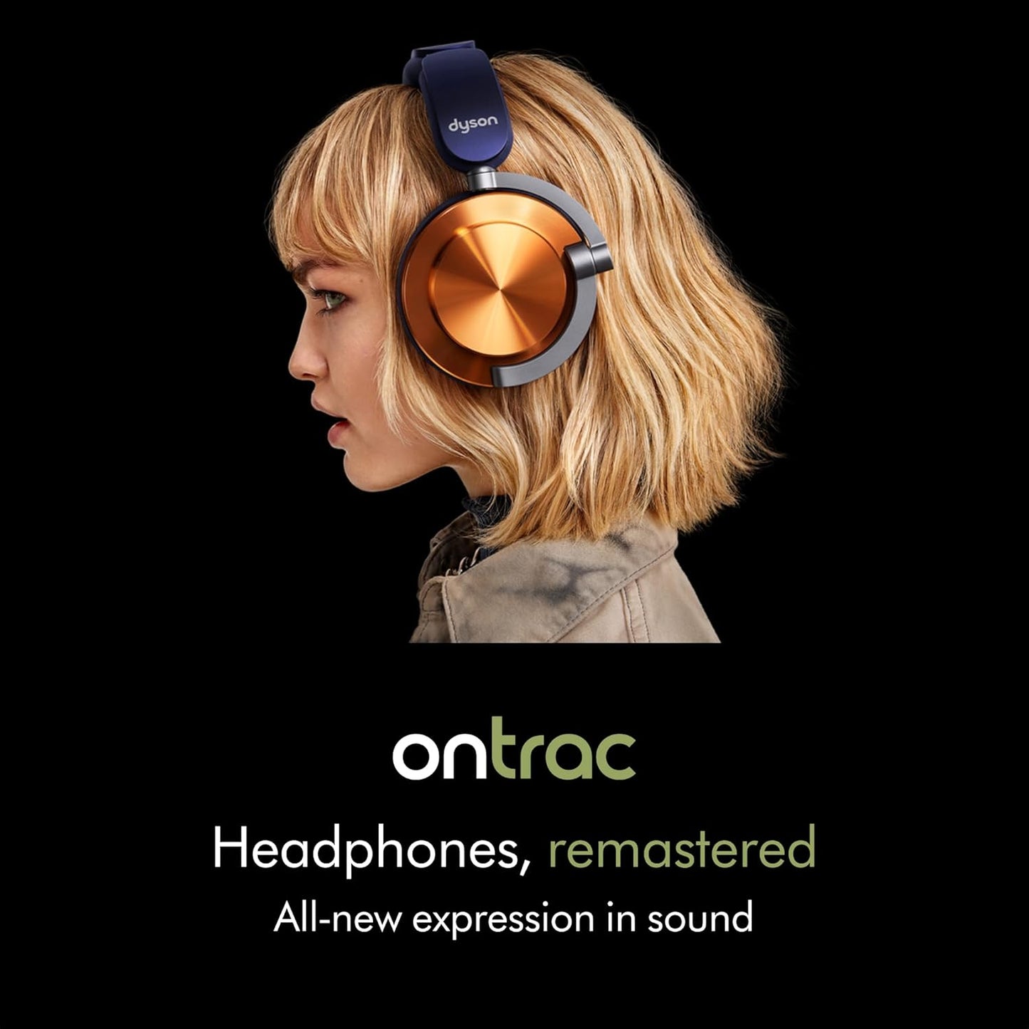 Dyson OnTrac™ Over Ear Headphones, CNC Copper