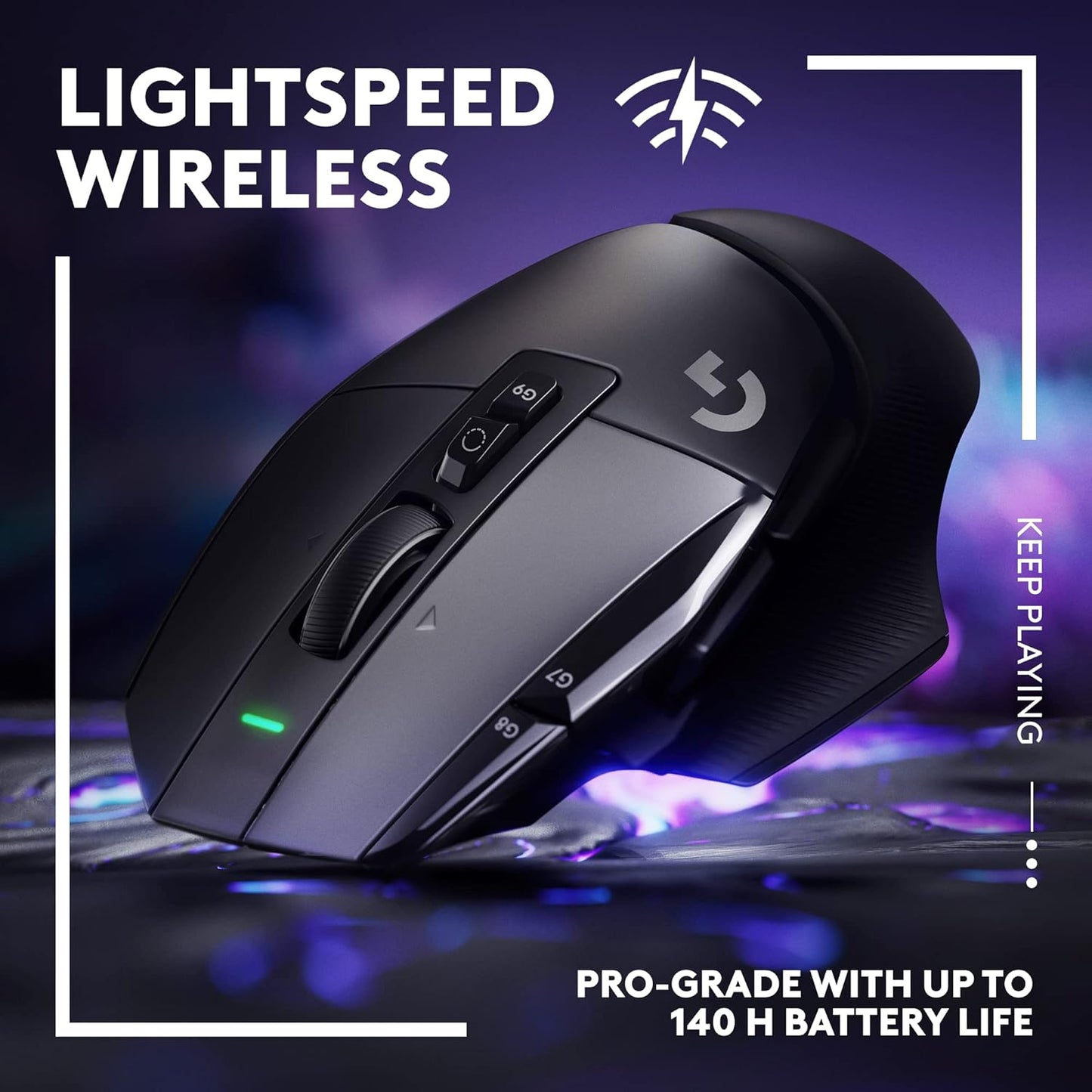 Logitech G502 X Lightspeed Wireless Gaming Mouse - Black