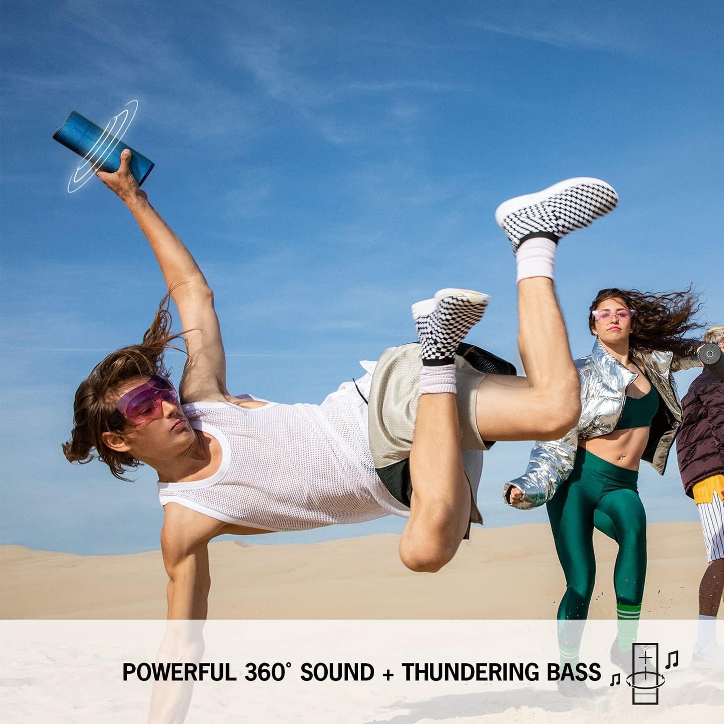 ULTIMATE EARS Boom 3 Portable Bluetooth Wireless Speaker (Waterproof) - Night Black