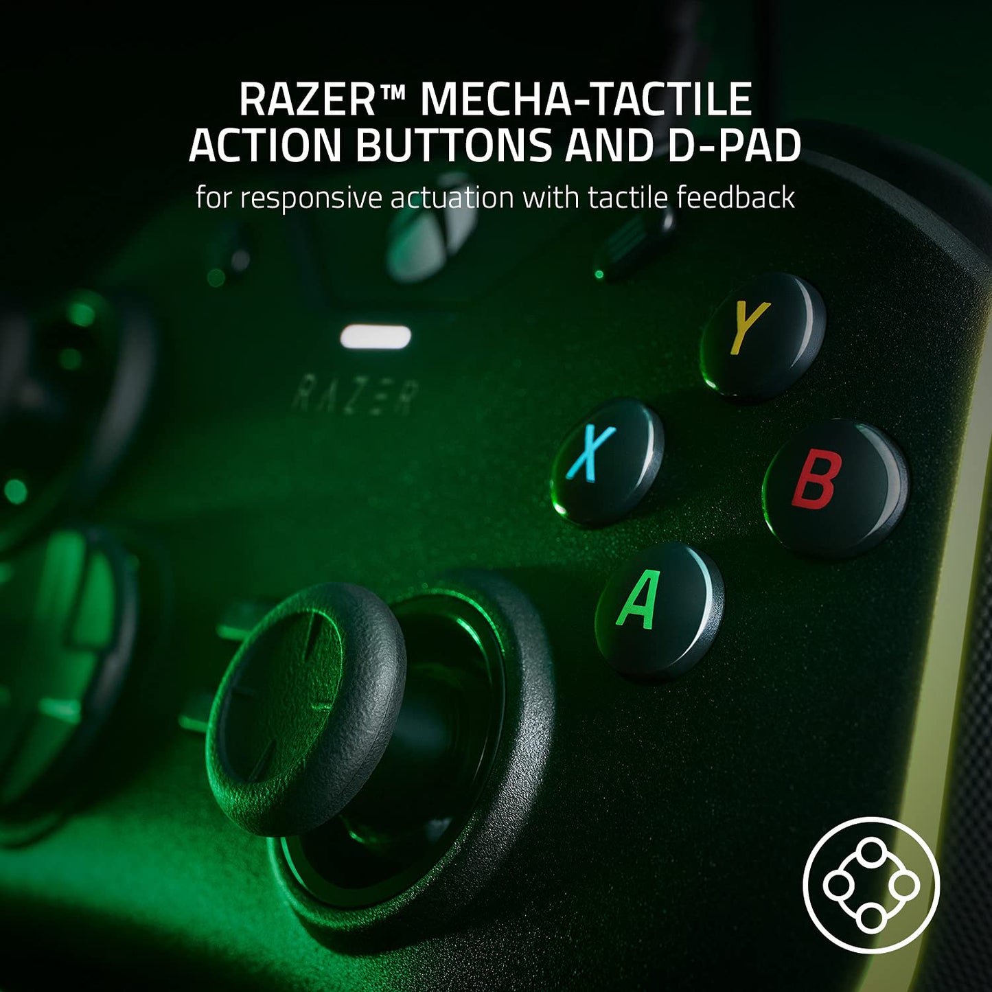 Razer Wolverine V2 Chroma Wired Gaming Controller for Xbox Series - Black (Renewed)