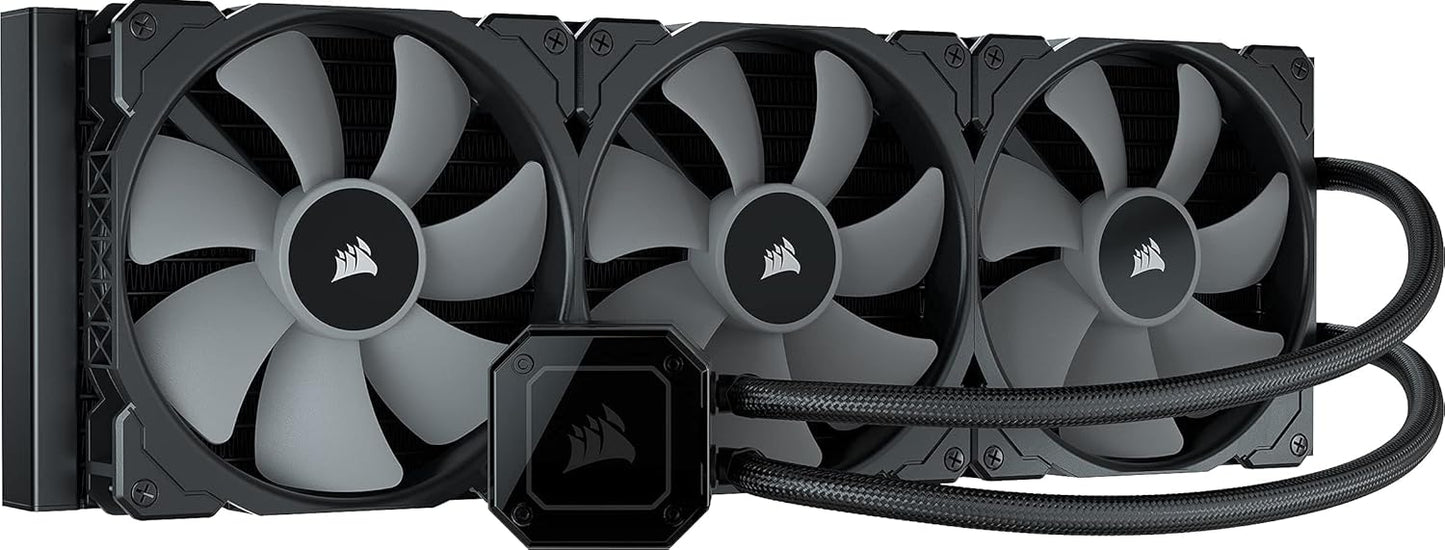 H170i ELITE CAPELLIX Liquid CPU Cooler - 33 Dynamic RGB LEDs - 140mm Fans - 420mm Radiator - COMMANDER CORE Smart Lighting Controller - CORSAIR iCUE Software Compatible - Zero RPM Fan