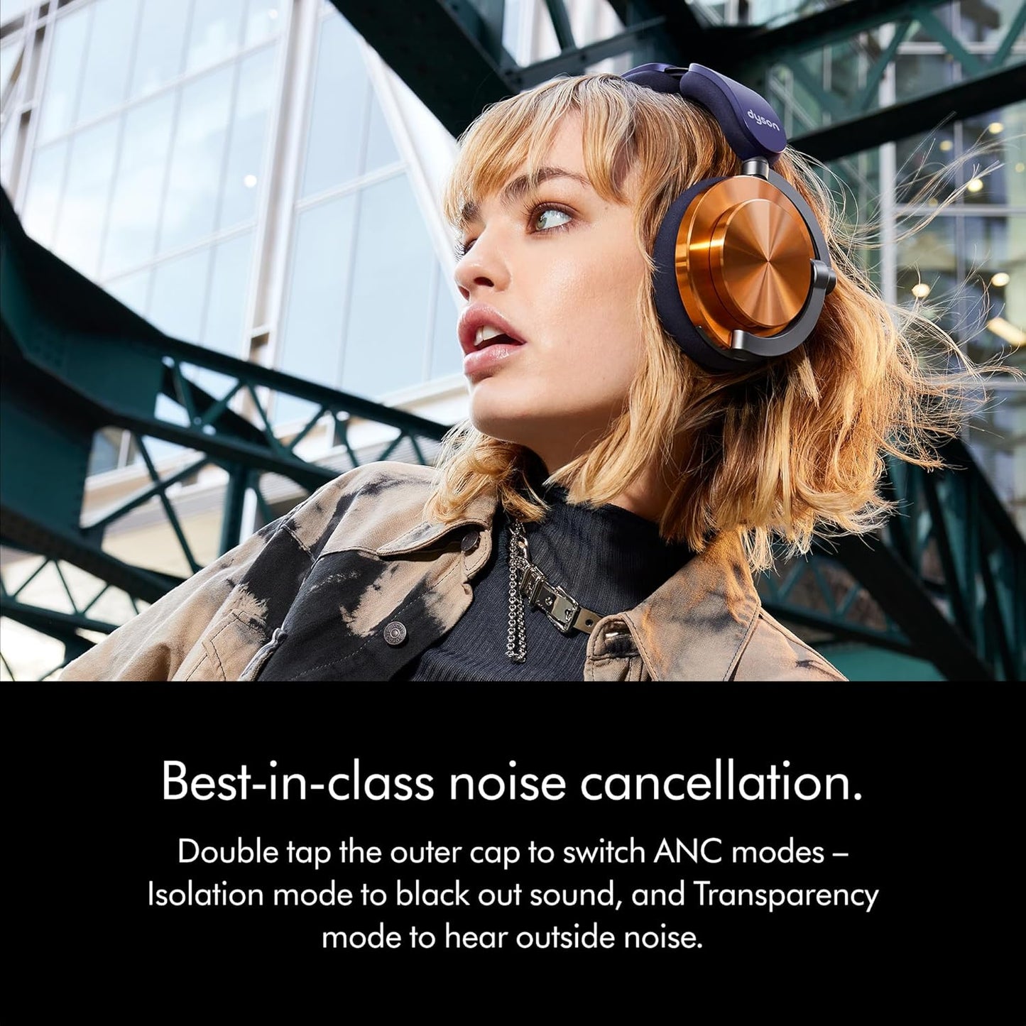 Dyson OnTrac™ Over Ear Headphones, CNC Copper