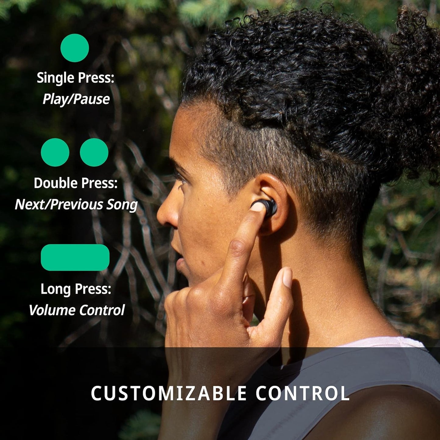 Jaybird Vista 2 True Wireless Noise Cancelling in-Ear Headphones (Black)