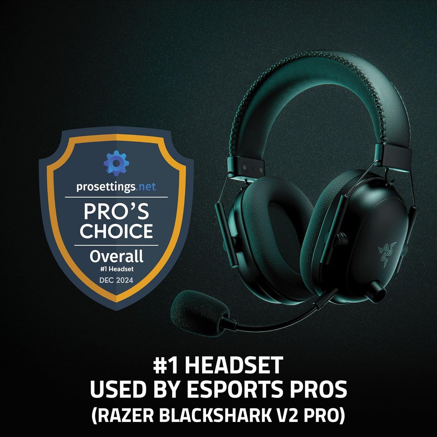 Razer BlackShark V2 Pro Wireless Gaming Headset 2023 Edition - White