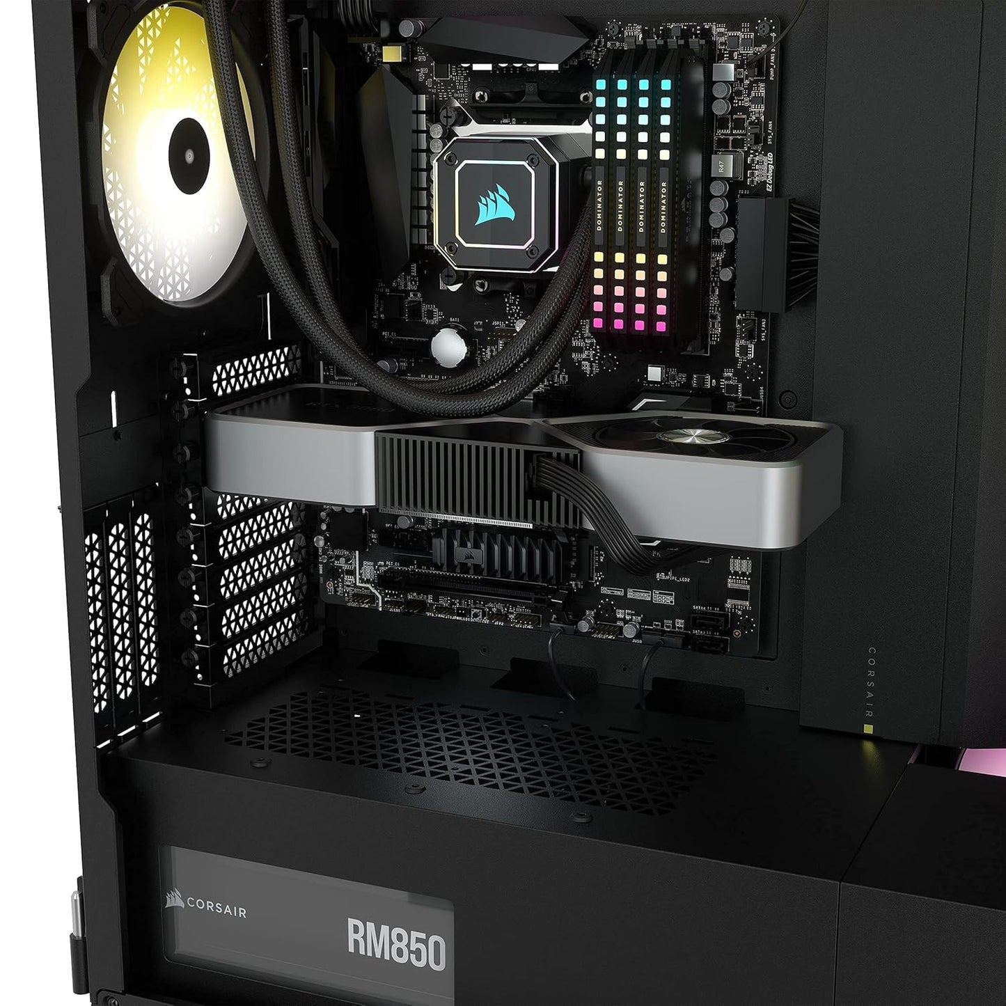 H170i ELITE CAPELLIX Liquid CPU Cooler - 33 Dynamic RGB LEDs - 140mm Fans - 420mm Radiator - COMMANDER CORE Smart Lighting Controller - CORSAIR iCUE Software Compatible - Zero RPM Fan