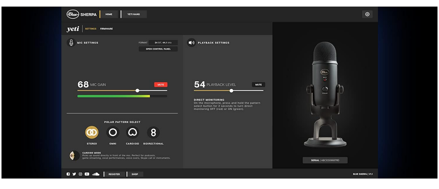 Blue Yeti USB Microphone