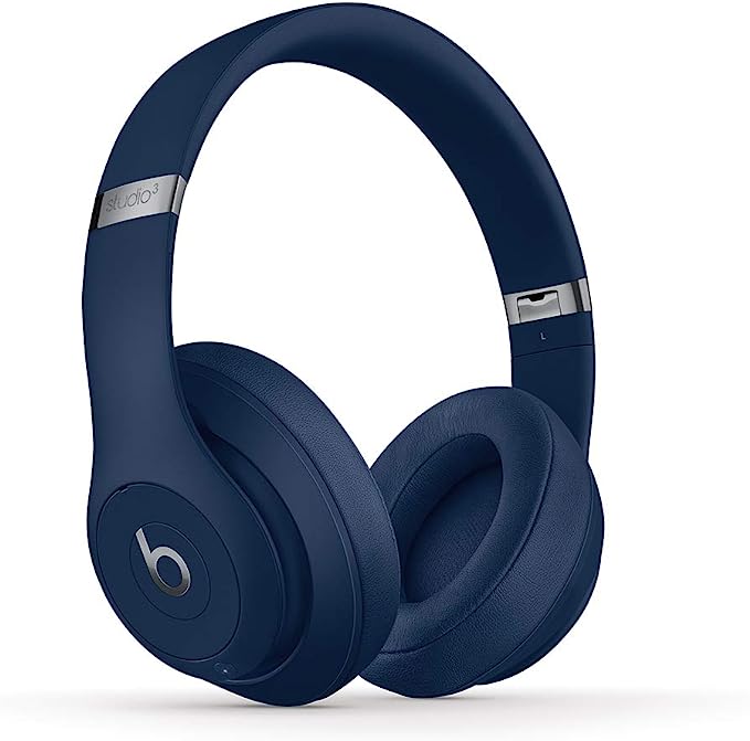 Beats Studio 3 Wireless Noise Cancelling Over-Ear Headphones in Blue
