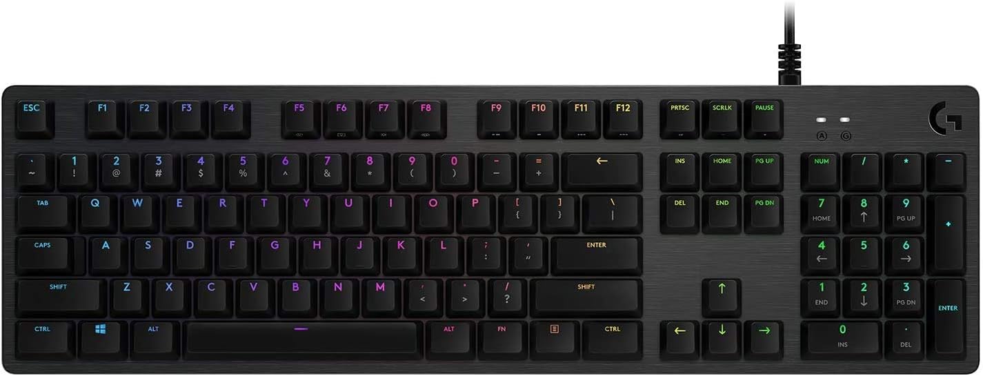 Logitech G512 CARBON LIGHTSYNC RGB Mechanical Gaming Keyboard Linear