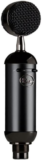 Blue Microphone Blackout Spark SL XLR Condenser Microphone Recording, Streaming, Podcasting, Gaming, Large-Diaphragm Cardioid Capsule, Shockmount and Protective Case
