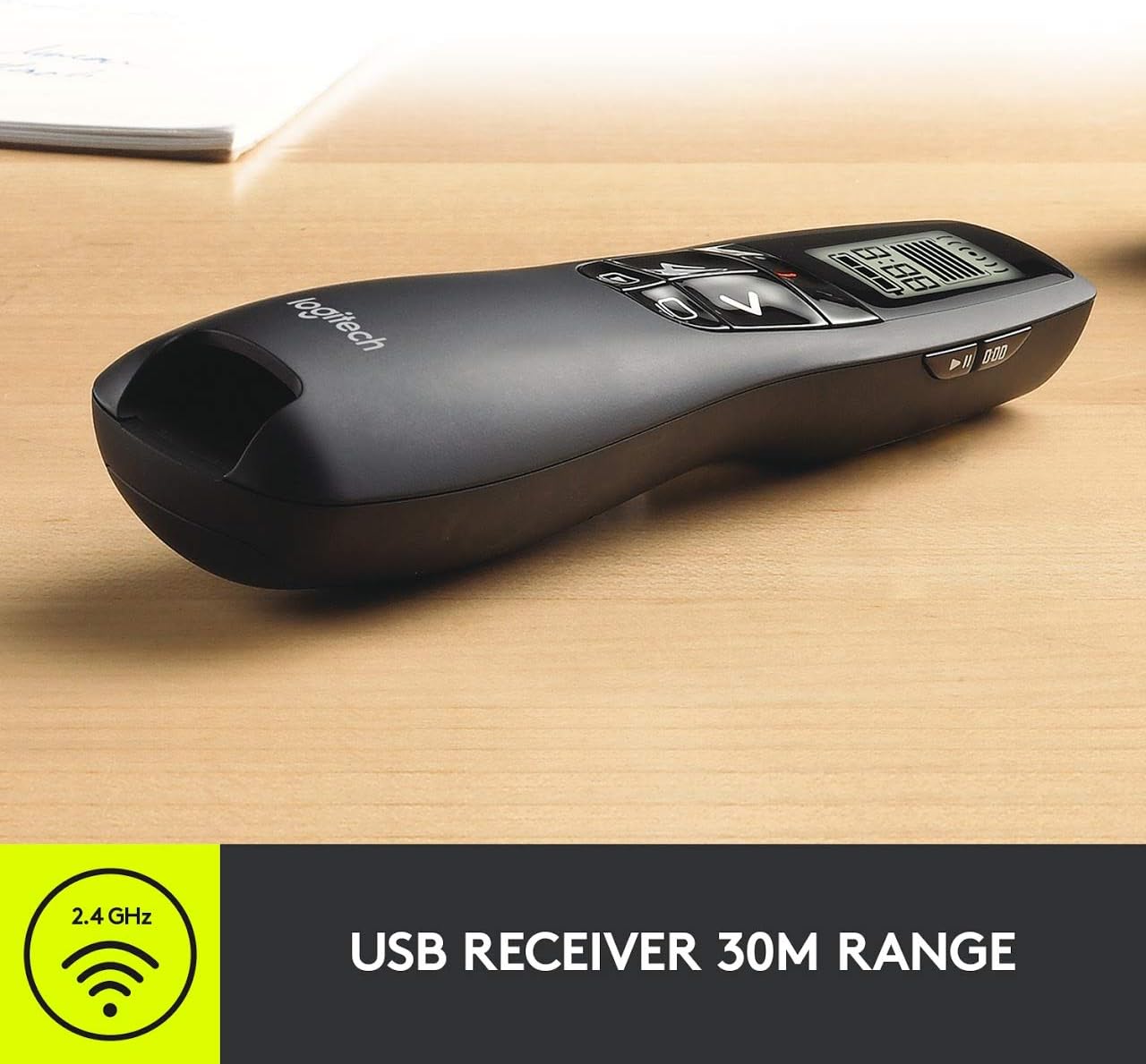 Logitech Wireless Presenter R800 Wireless Presentation Clicker Remote