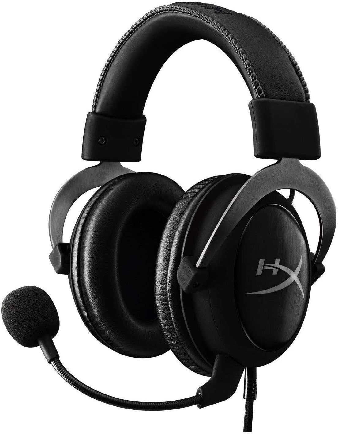 HyperX Cloud II Gaming Headset - 7.1 Surround Sound - Memory Foam Ear Pads - Durable Aluminum Frame - Works with PC, Xbox, PS4 - Gun Metal