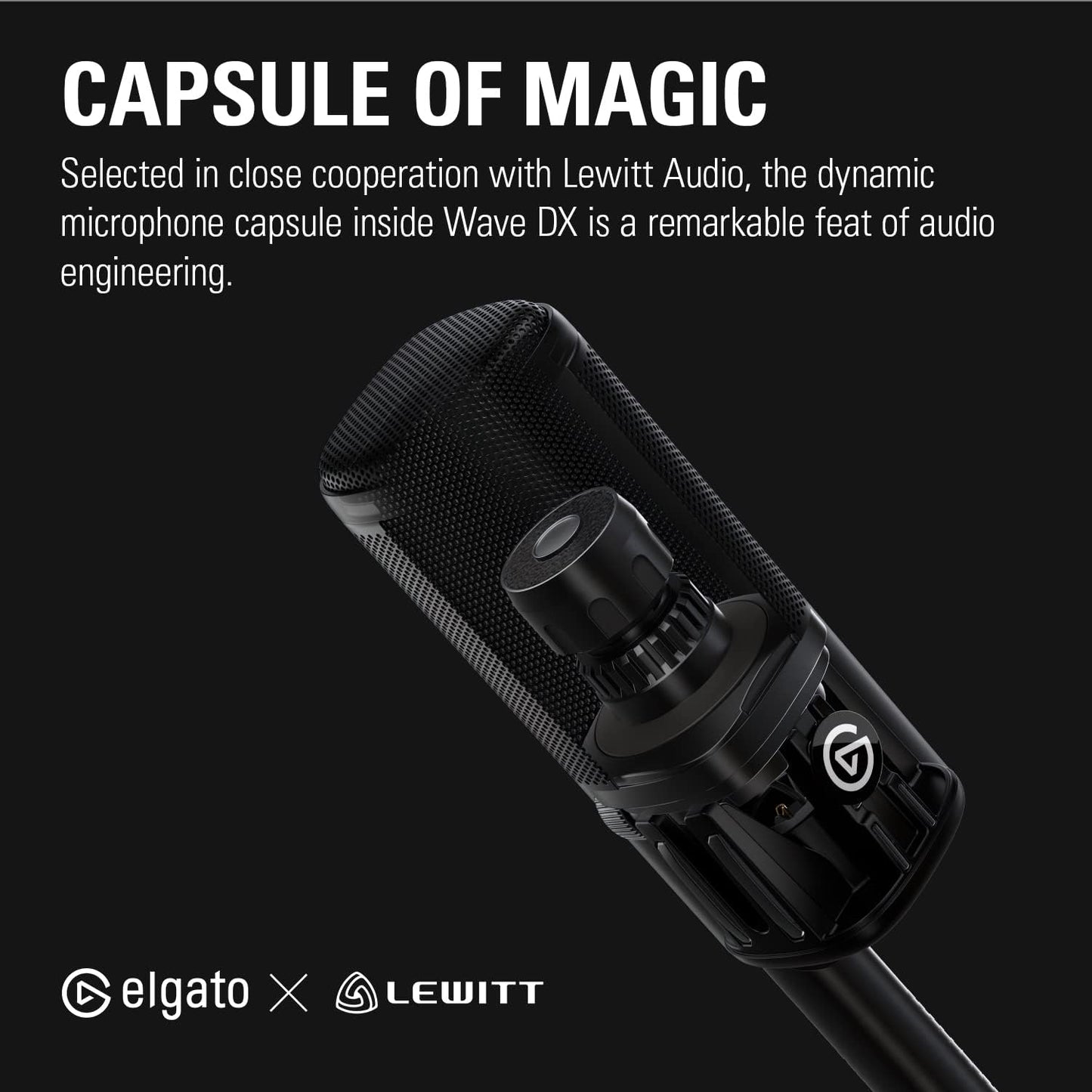 Elgato Wave DX - Dynamic XLR Microphone